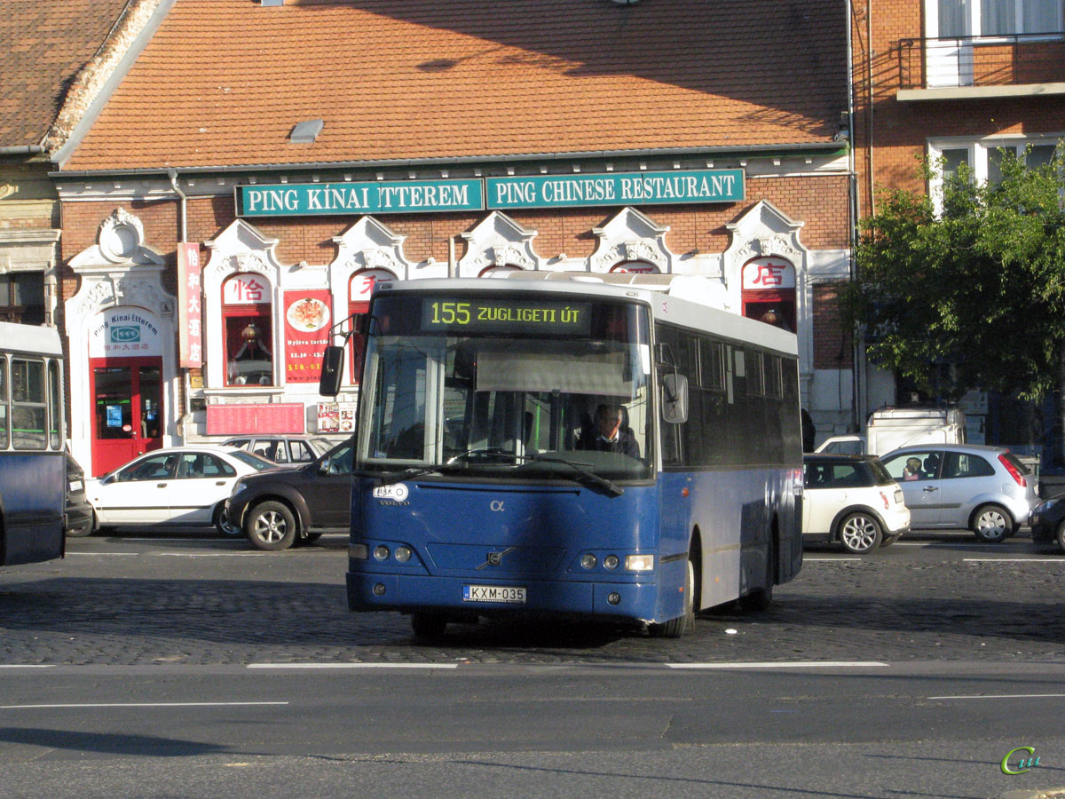 Будапешт. Alfabusz Localo (Volvo B7RLE) KXM-035