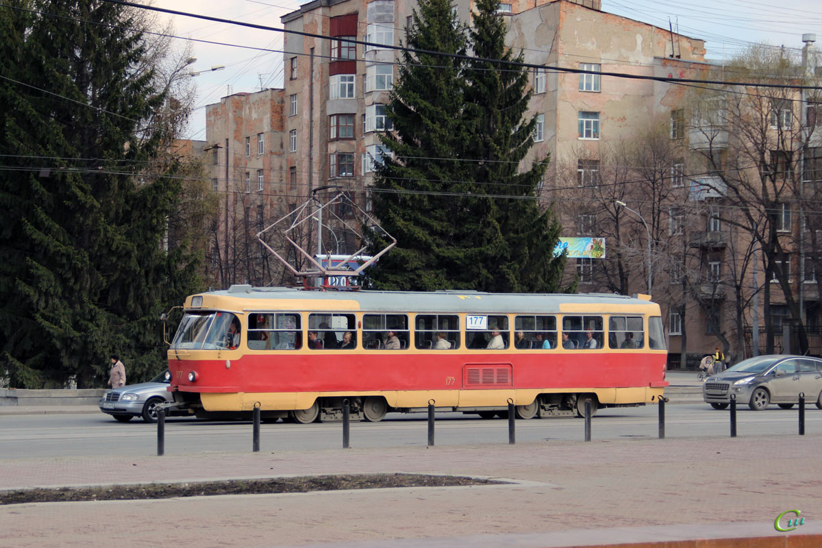 Екатеринбург. Tatra T3SU №177
