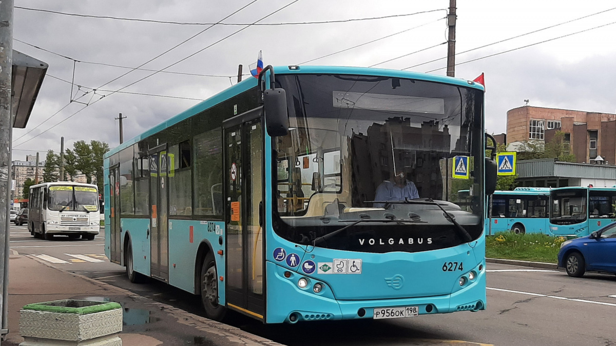 Санкт-Петербург. Volgabus-5270.G4 (LNG) р956ок