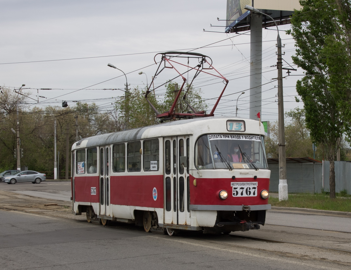 Волгоград. Tatra T3SU №5767
