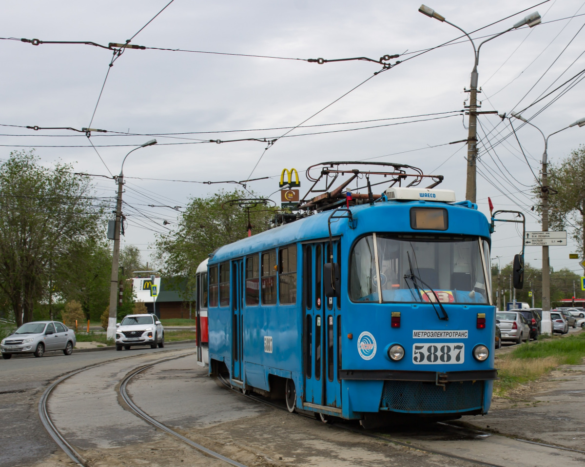 Волгоград. Tatra T3 (МТТА-2) №5887