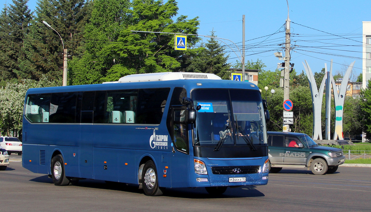 Комсомольск-на-Амуре. Hyundai Universe Express Noble р344ка