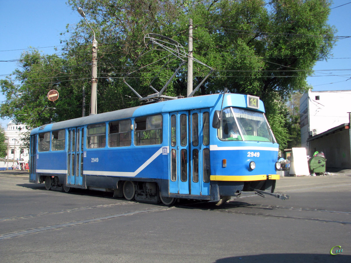 Одесса. Tatra T3R.P №2949