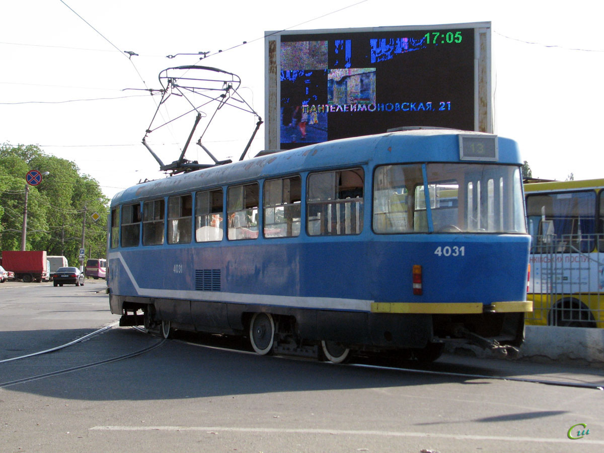 Одесса. Tatra T3R.P №4031