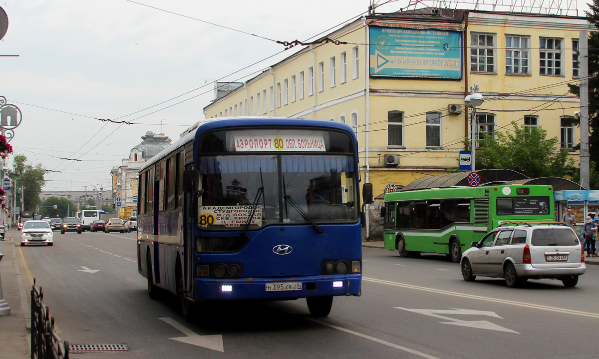 Hyundai AeroCity 540 н395хк, МАЗ-103.465 к087ат - Иркутск - Фото №206415 -  Твой Транспорт