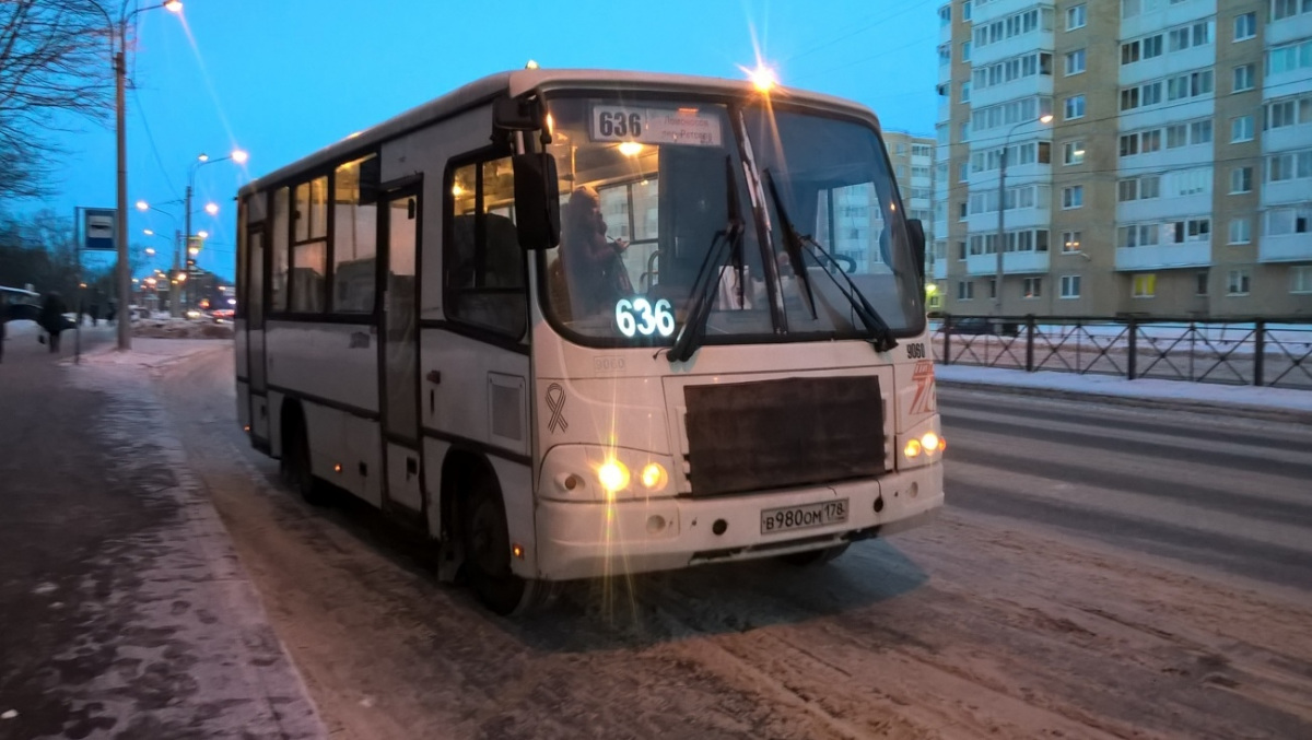 Санкт-Петербург. ПАЗ-320402-05 в980ом