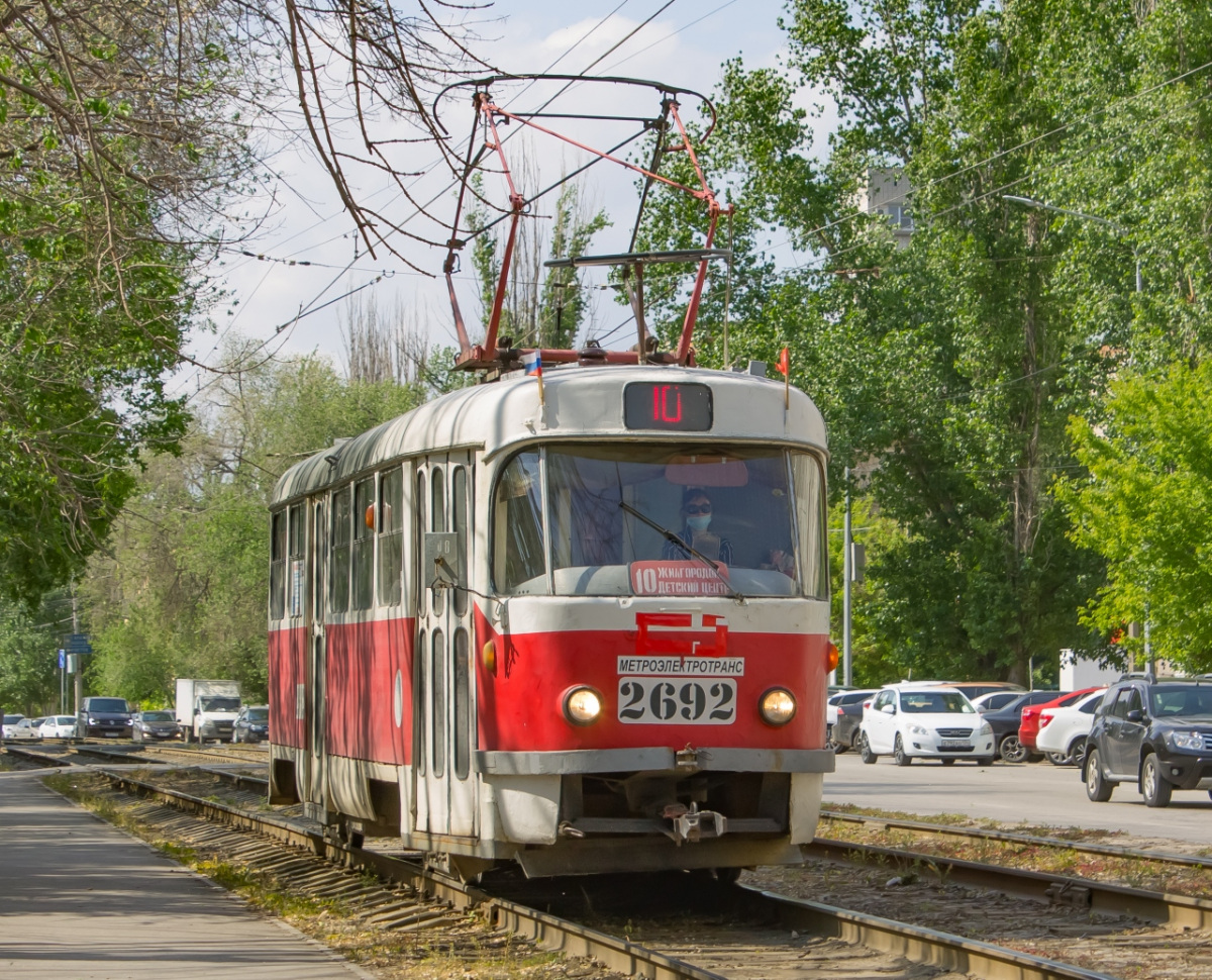 Волгоград. Tatra T3SU №2692