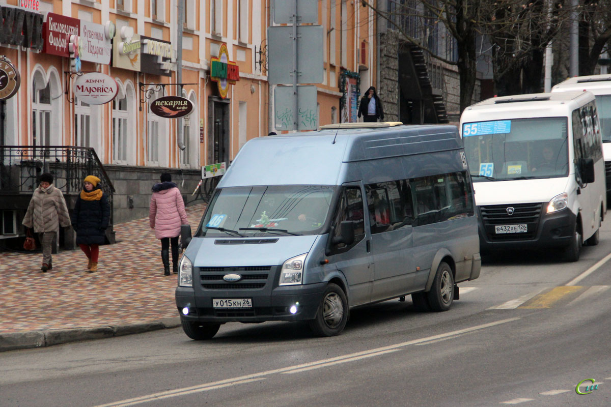 Ставрополь. Нижегородец-2227 (Ford Transit) у015кн, ГАЗ-A64R45 ГАЗель Next в432хе