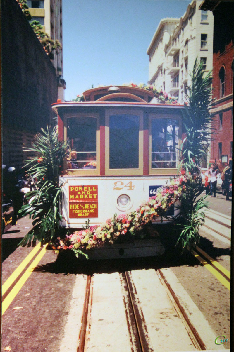 Сан-Франциско. Cable car №24