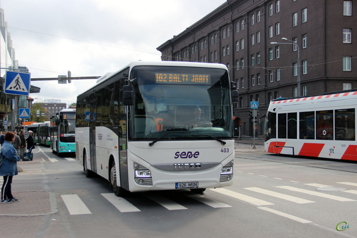 Таллин. IVECO Crossway Line 10.8M 626 MSN
