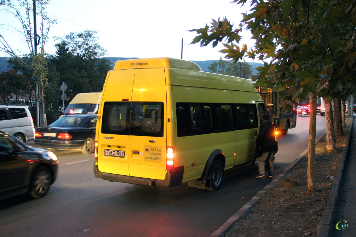 Тбилиси. Avestark (Ford Transit) TMC-593