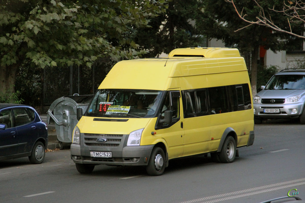 Тбилиси. Avestark (Ford Transit) TMC-522