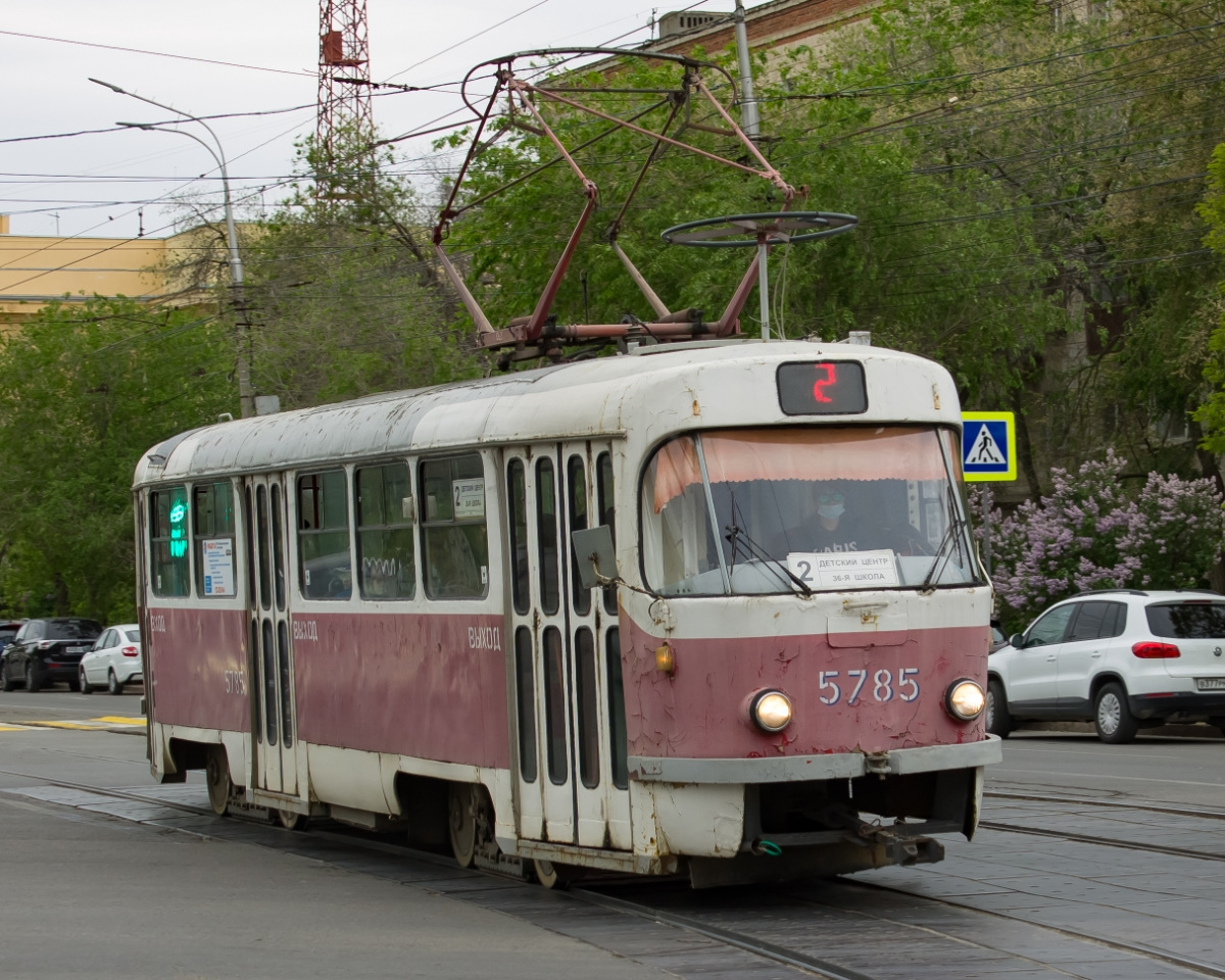 Волгоград. Tatra T3SU №5785