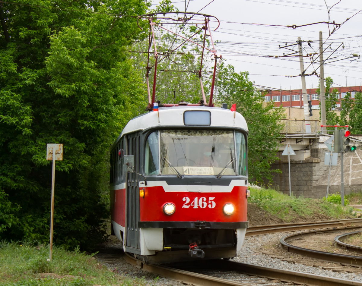 Волгоград. Tatra T3 (двухдверная) №2465