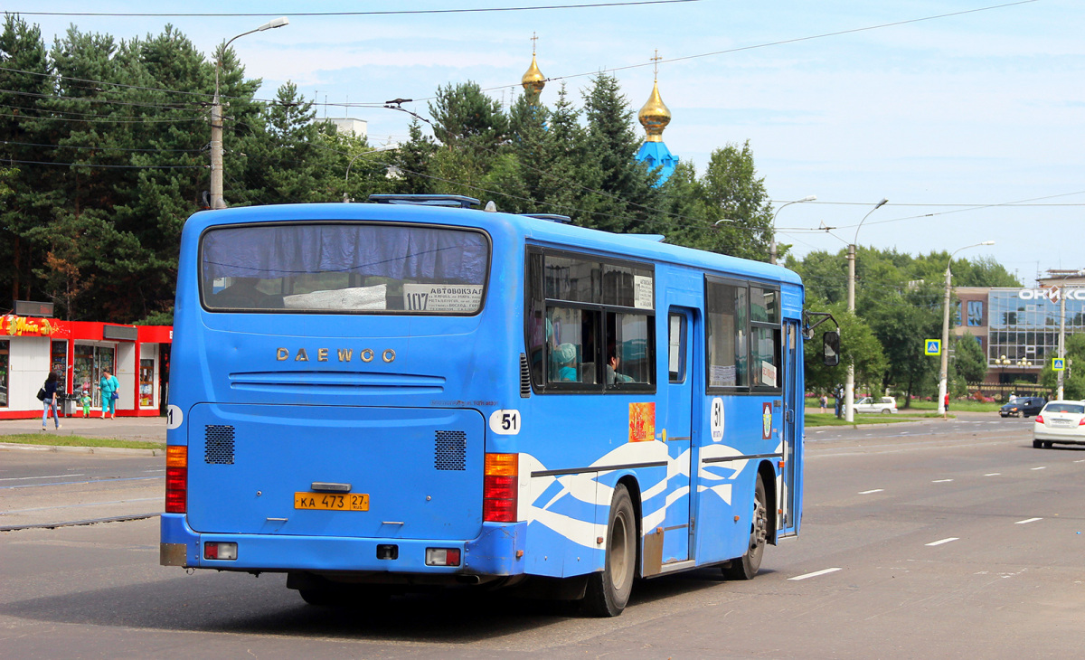 Daewoo BS106 ка473 - Комсомольск-на-Амуре - Фото №209065 - Твой Транспорт