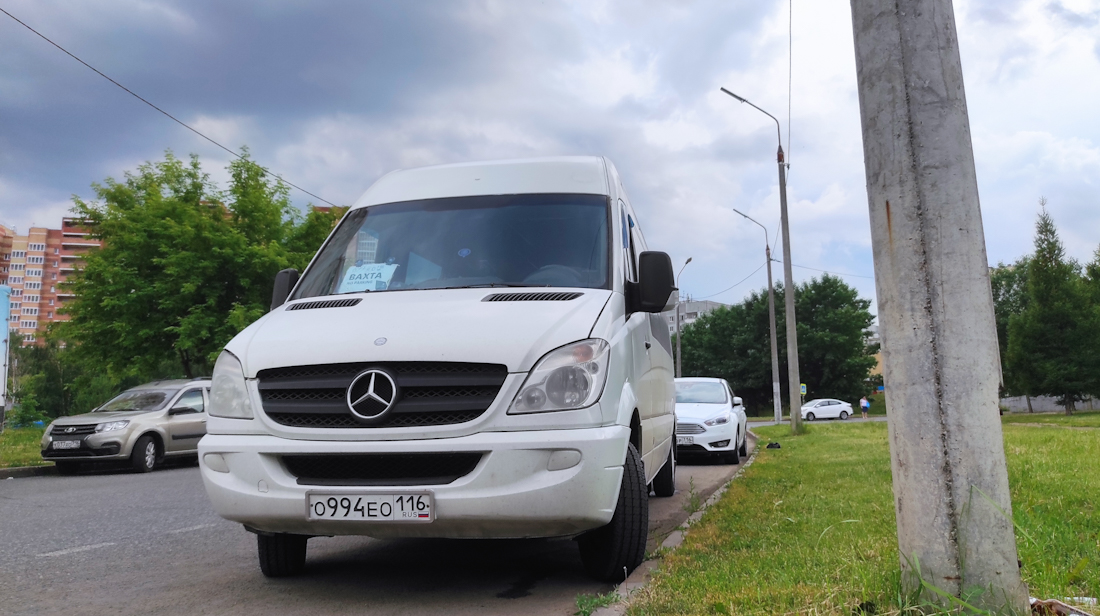 Казань. Mercedes-Benz Sprinter 511CDI о994ео