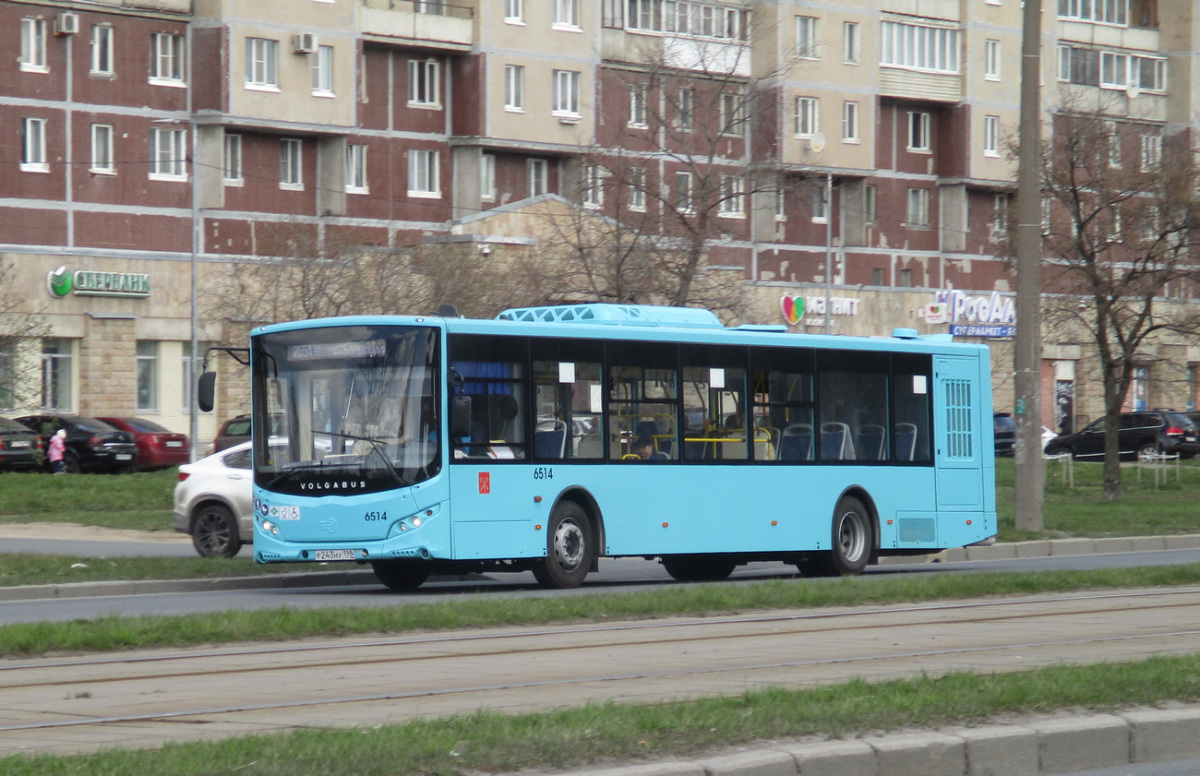 Санкт-Петербург. Volgabus-5270.G4 (LNG) р243ну