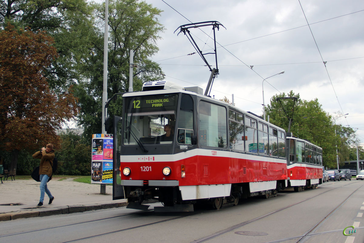 Брно. Tatra T6A5 №1201, Tatra T6A5 №1202