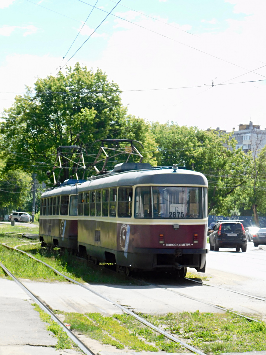 Нижний Новгород. Tatra T3 (МТТЕ) №2674, Tatra T3 (МТТЕ) №2675