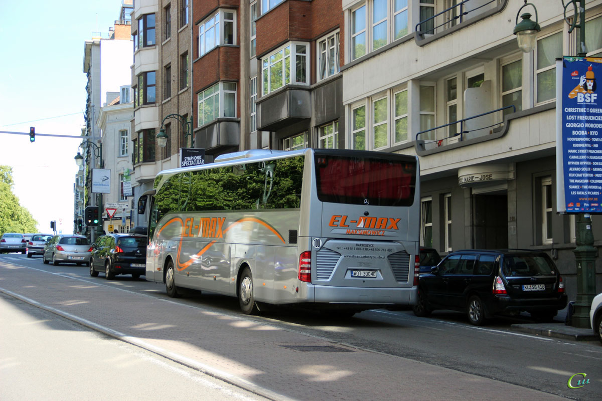 Брюссель. Mercedes-Benz Tourismo WOT 30040