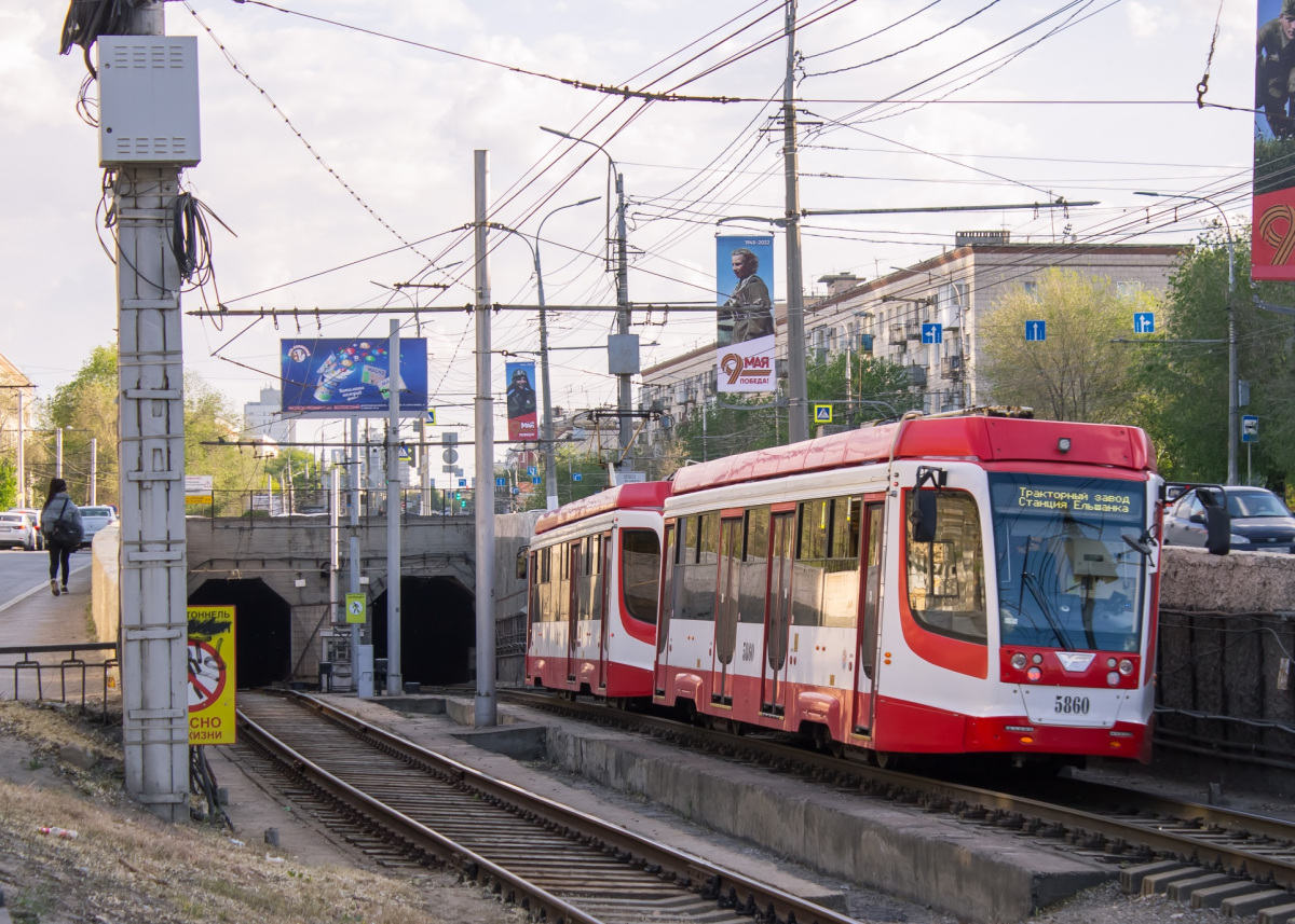 71-623-03 (КТМ-23) №5860, 71-623-03 (КТМ-23) №5867 - Волгоград - Фото  №211801 - Твой Транспорт