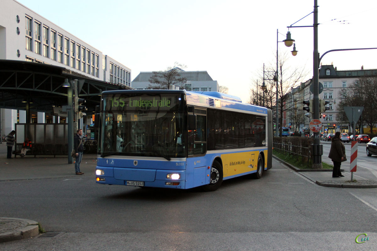 Мюнхен. MAN A23 NG313 M-VG 5153