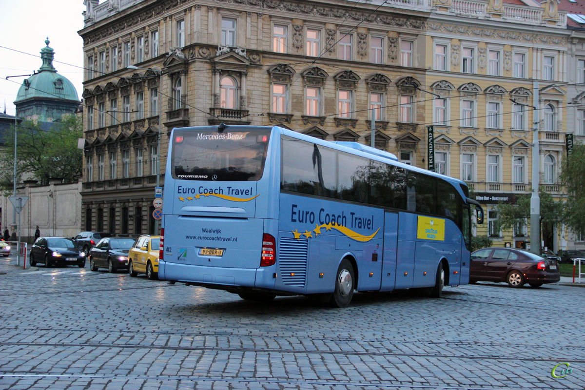 Прага. Mercedes-Benz Tourismo 93-BBR-3