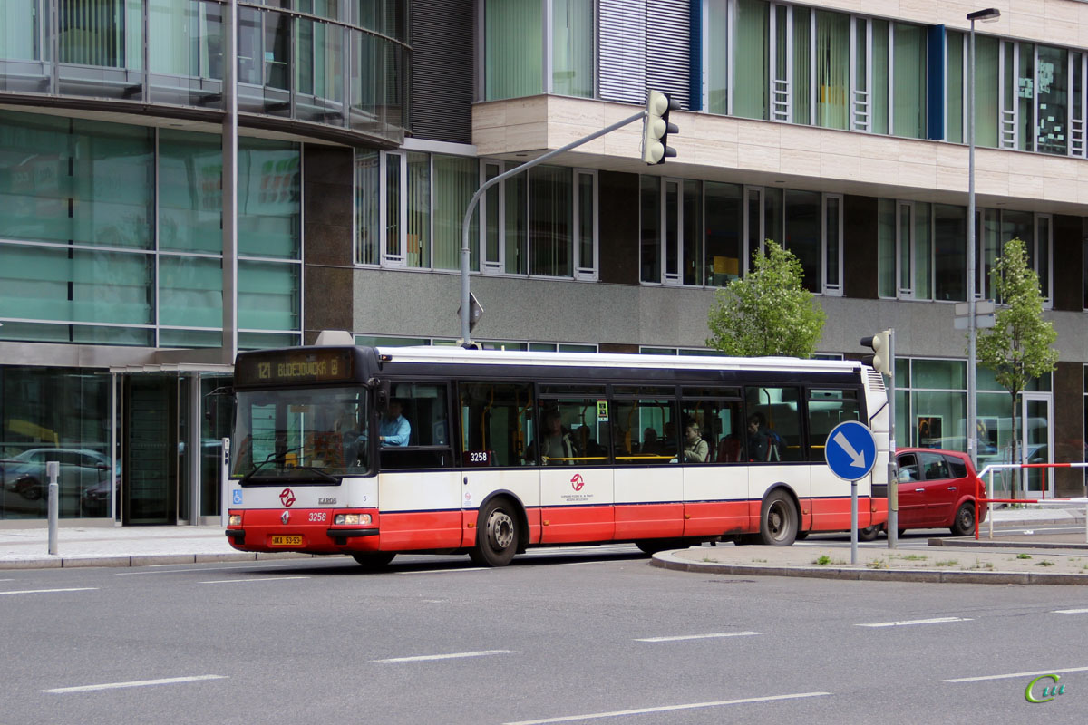 Прага. Renault Agora S/Karosa Citybus 12M AKA 53-93