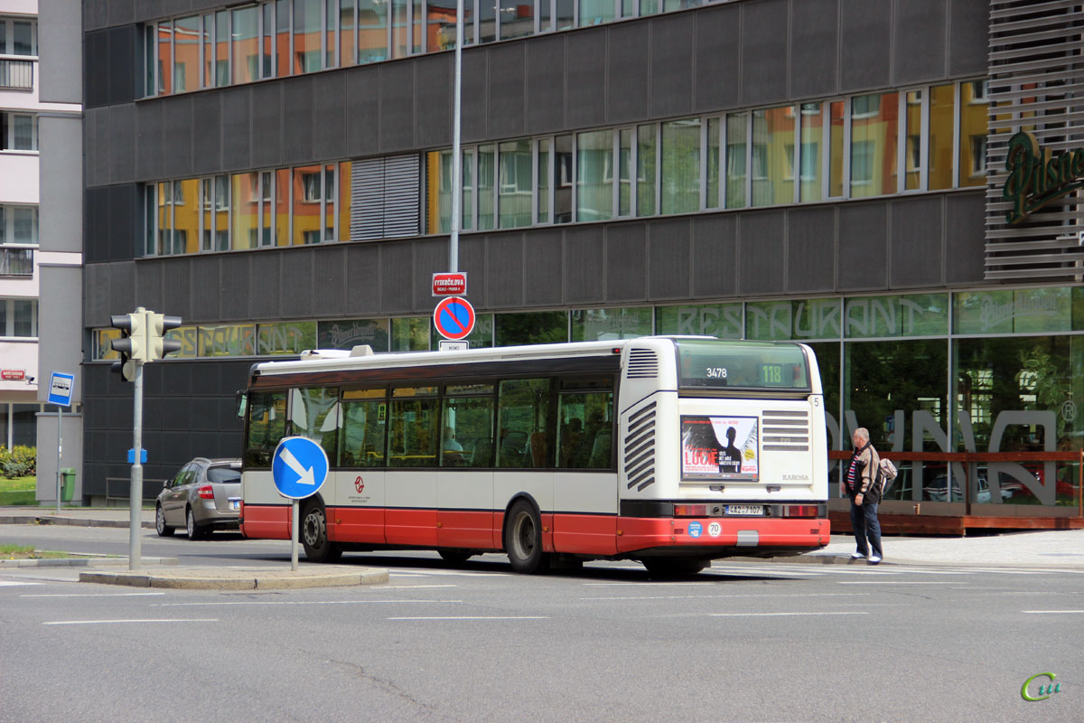 Прага. Irisbus Agora S/Citybus 12M 4A2 7107