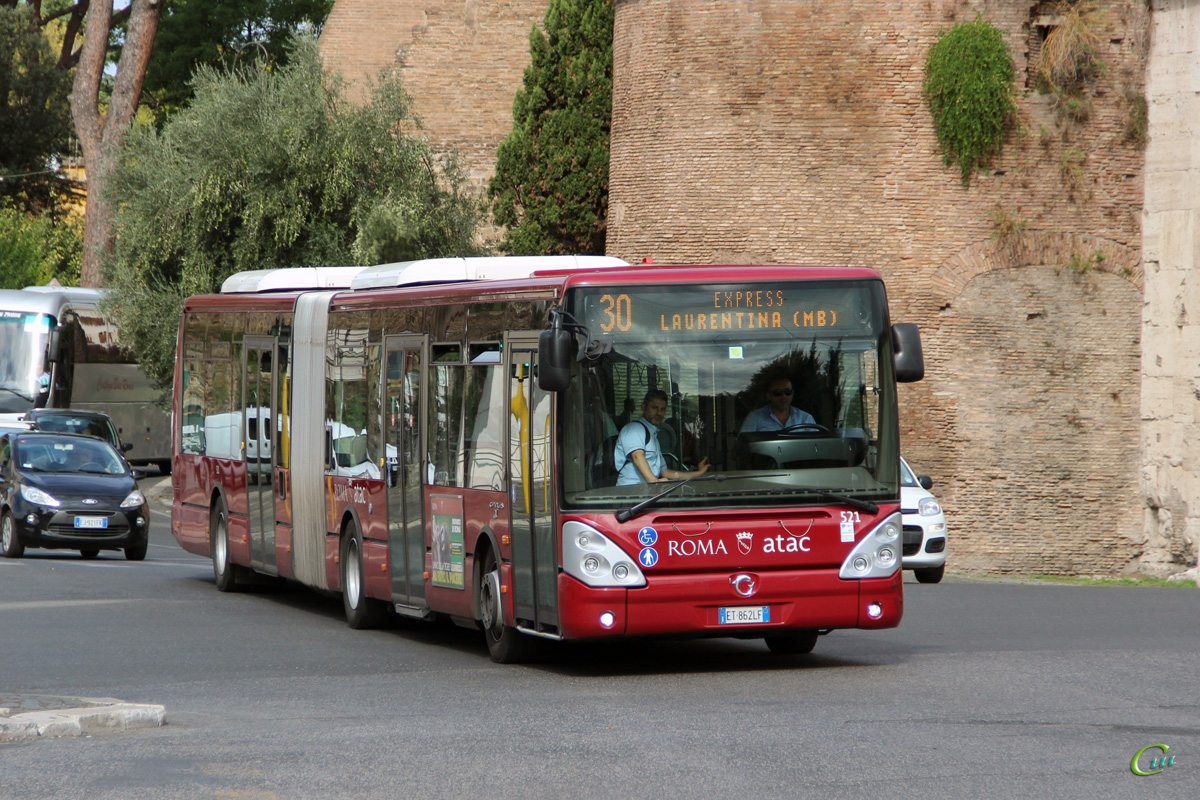 Рим. Irisbus Citelis 18M ET 862LF