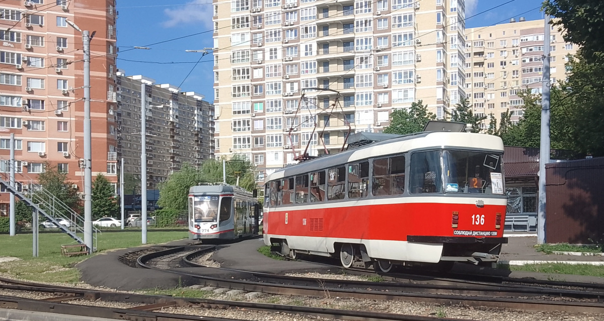 Краснодар. 71-623-04 (КТМ-23) №274, Tatra T3SU КВР МРПС №136