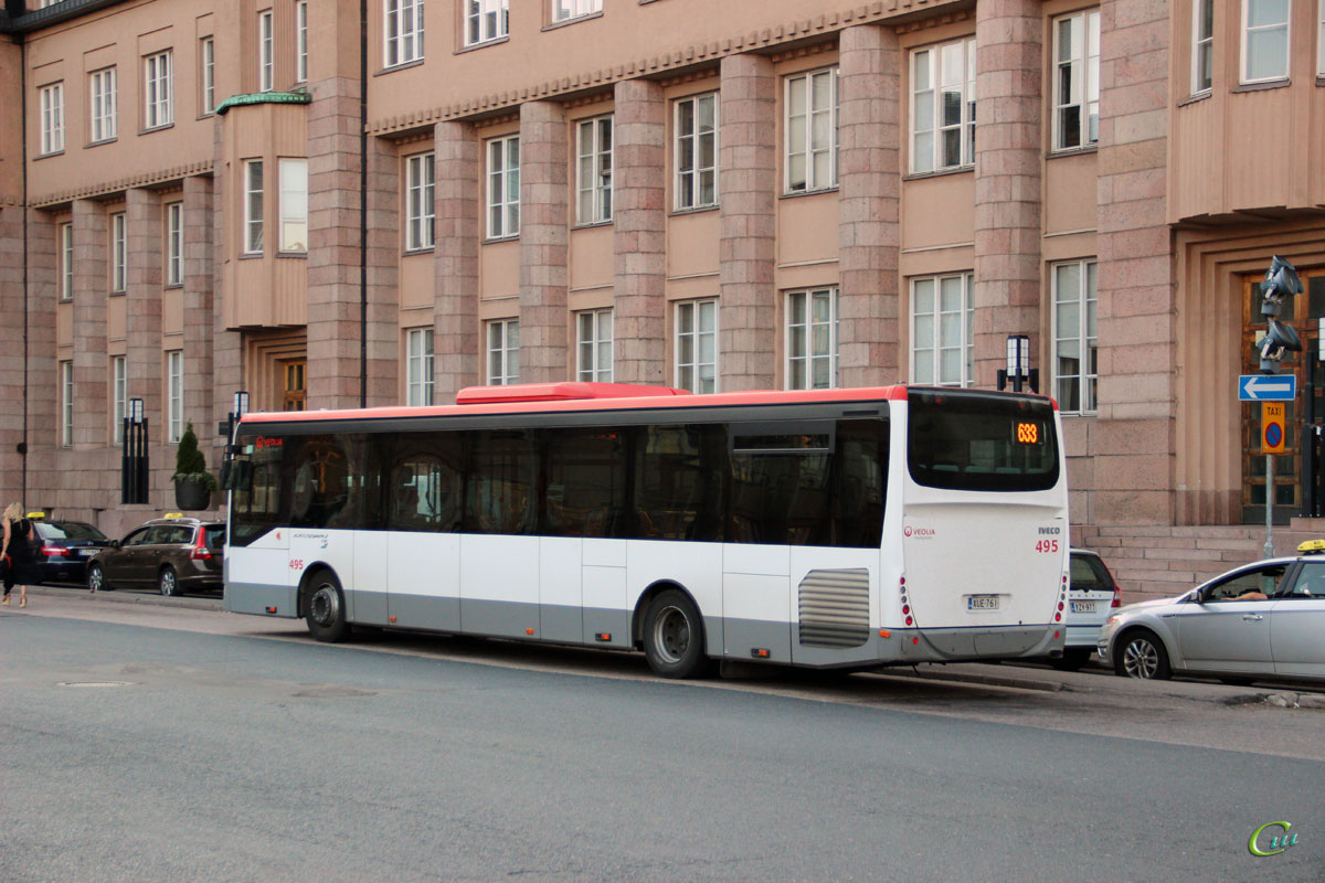 Хельсинки. Irisbus Crossway LE 12.8M XUE-761