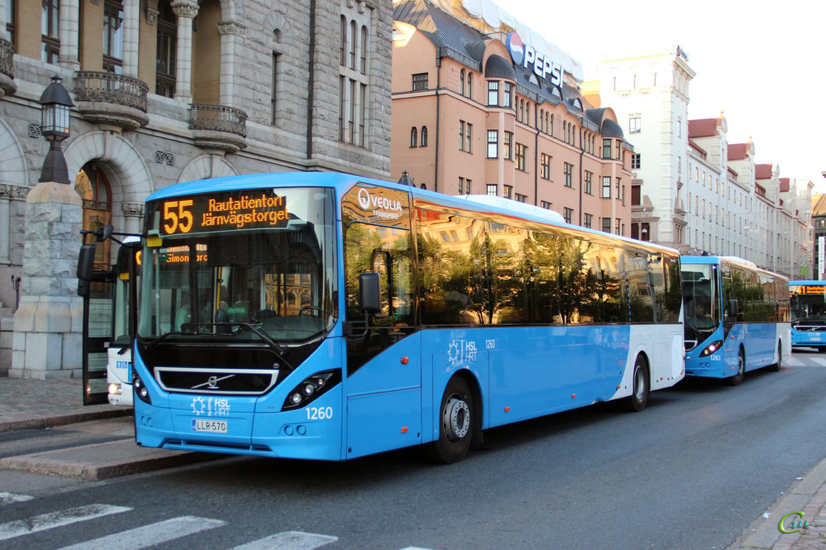 Хельсинки. Volvo 8900LE LLR-570, Volvo 8900LE LLR-573
