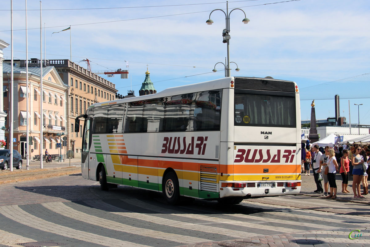 Хельсинки. MAN A13 Lion's Coach OXG-792
