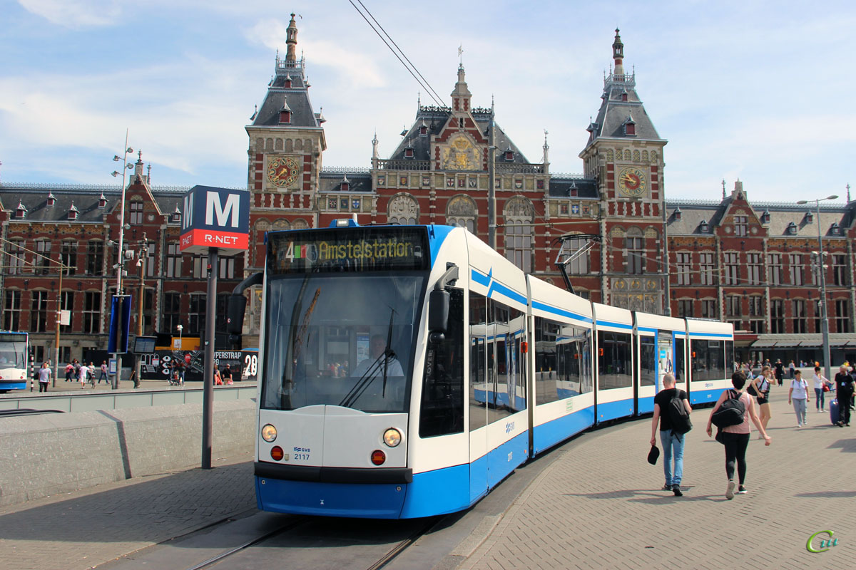 Амстердам. Siemens Combino №2117
