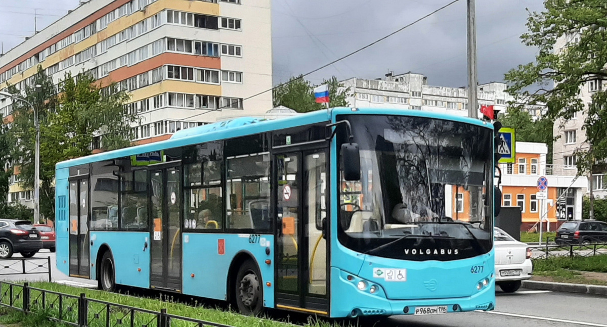 Санкт-Петербург. Volgabus-5270.G4 (LNG) р968ом
