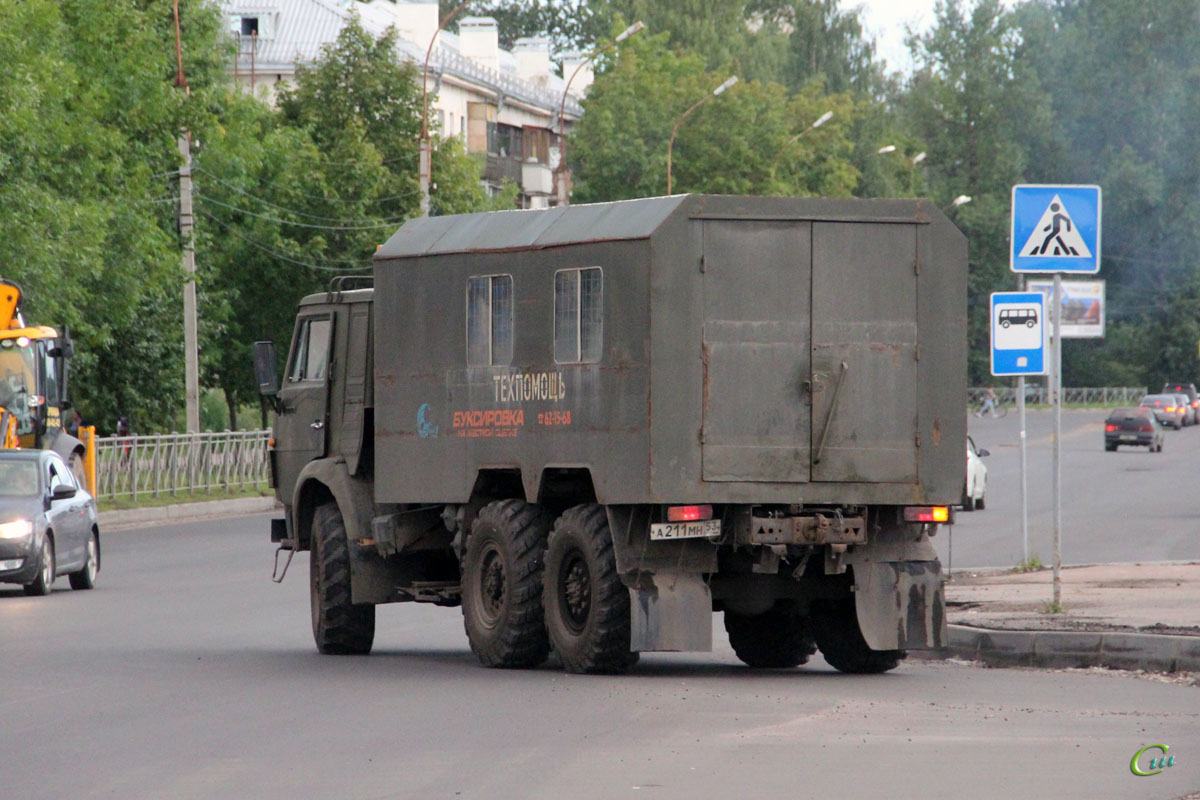 Автомобиль-техпомощь компании ООО МПАТП-1 КамАЗ-4310 № 716 (а211мн 53) -  Великий Новгород - Фото №218573 - Твой Транспорт