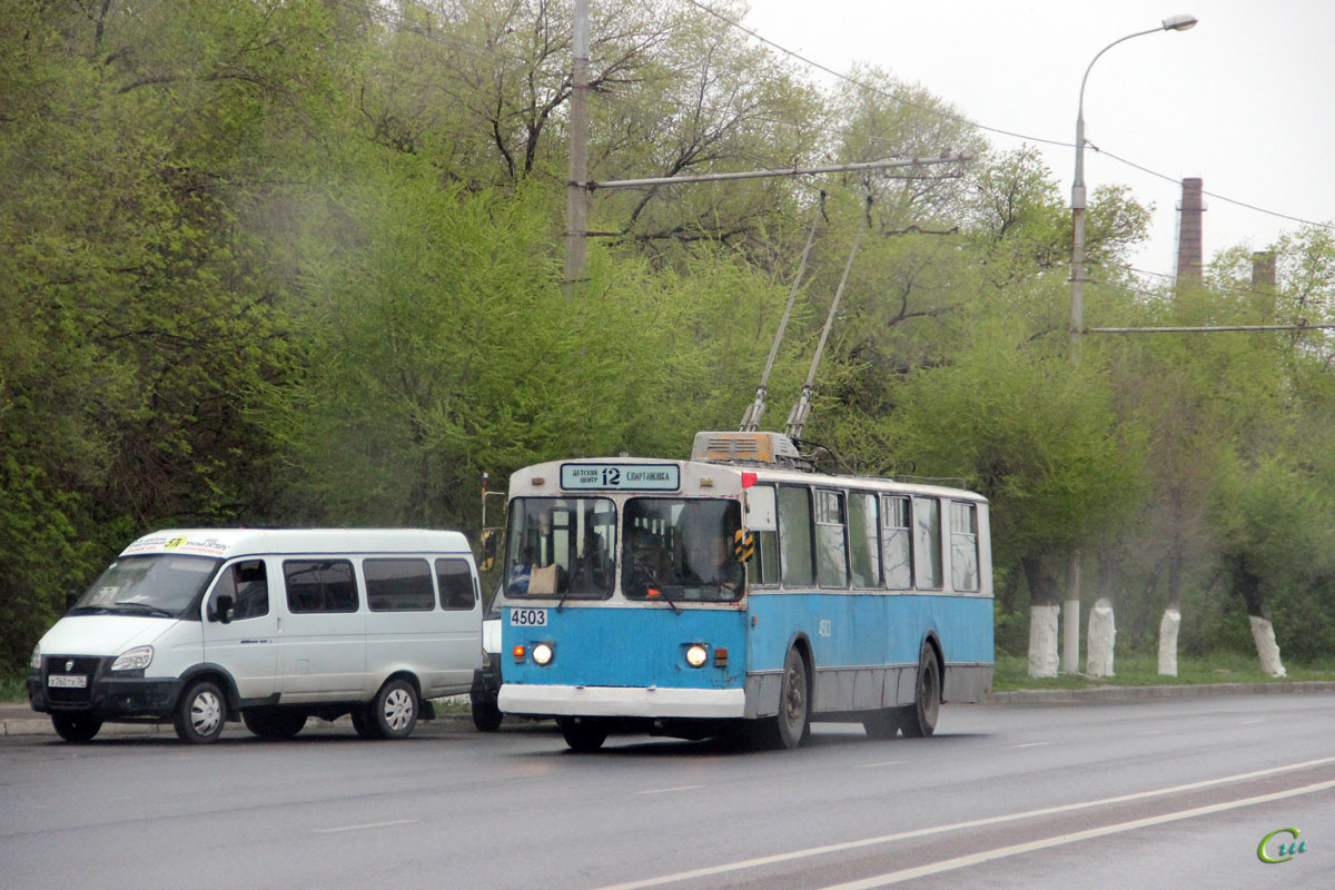 Волгоград. ЗиУ-682В00 №4503, ГАЗель (все модификации) х760тх