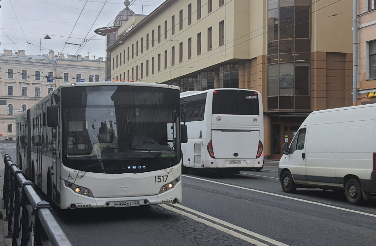 Санкт-Петербург. Zhong Tong LCK6127H ComPass т170кт, Volgabus-6271.05 у994хт