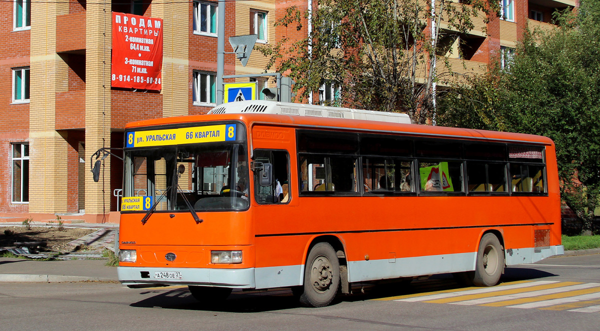 Daewoo BS106 а248ое - Комсомольск-на-Амуре - Фото №221402 - Твой Транспорт