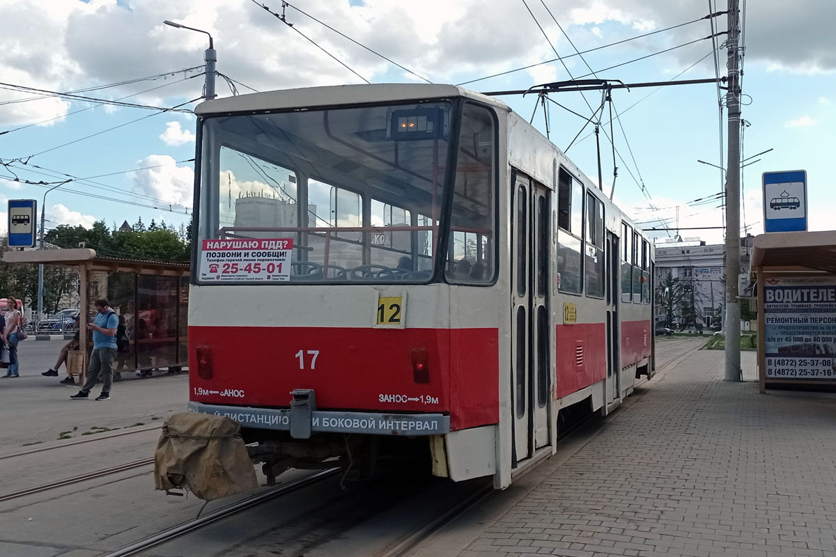 Тула. Tatra T6B5 (Tatra T3M) №17
