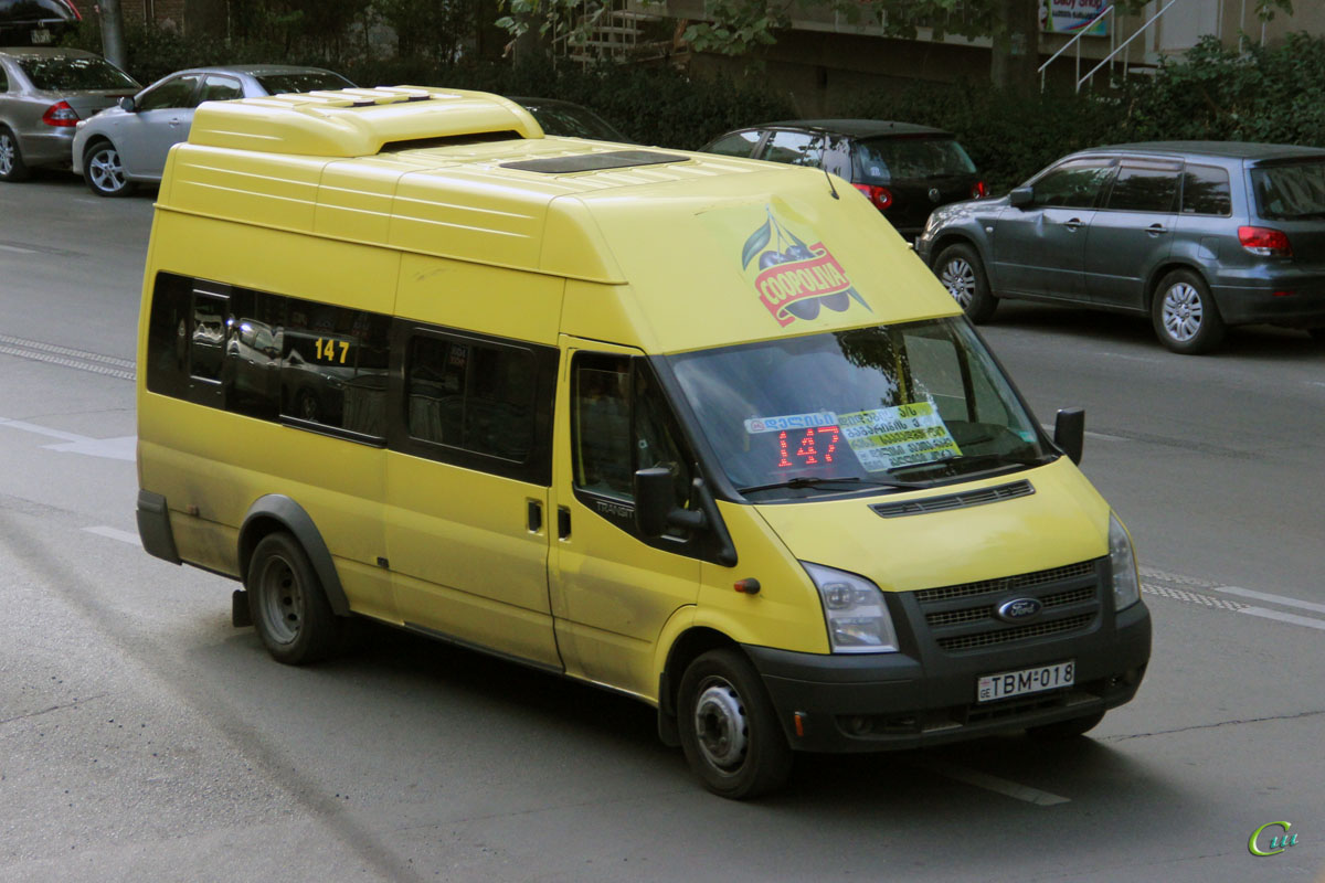 Тбилиси. Avestark (Ford Transit) TBM-018