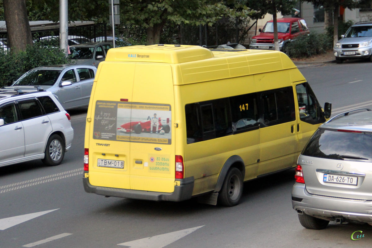 Тбилиси. Avestark (Ford Transit) TBM-018