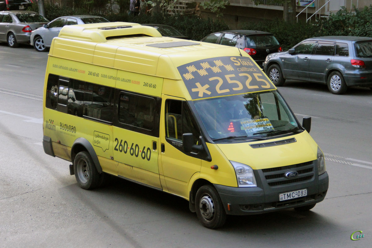 Тбилиси. Avestark (Ford Transit) TMC-083