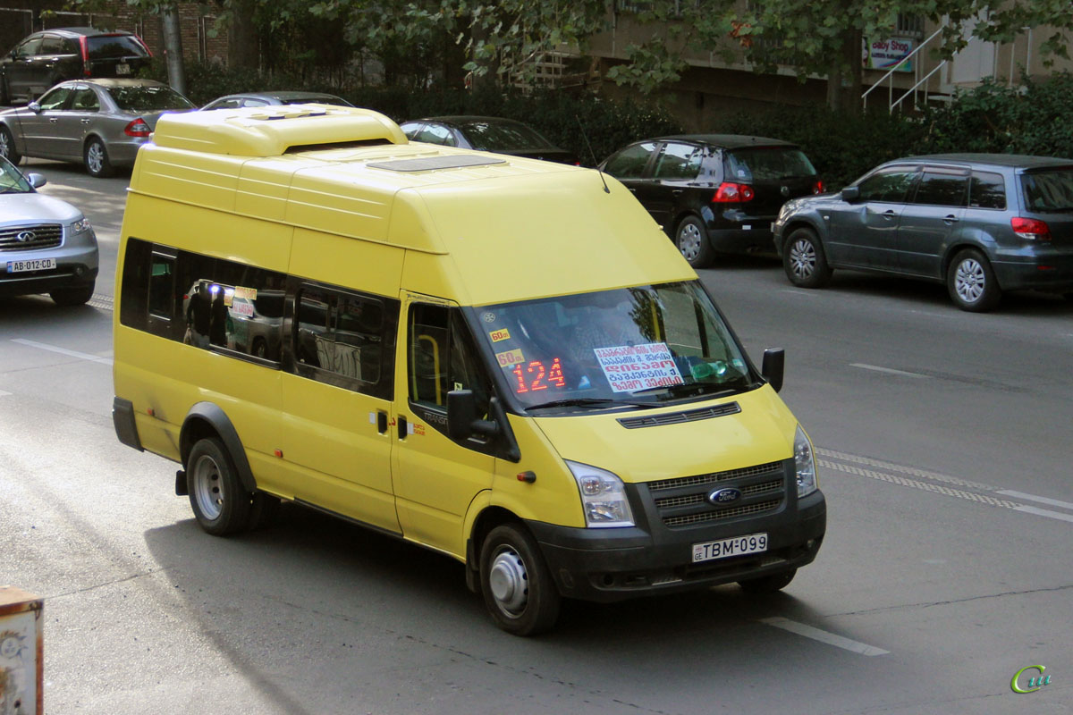Тбилиси. Avestark (Ford Transit) TBM-099