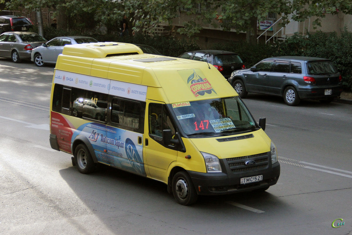 Тбилиси. Avestark (Ford Transit) TMC-521