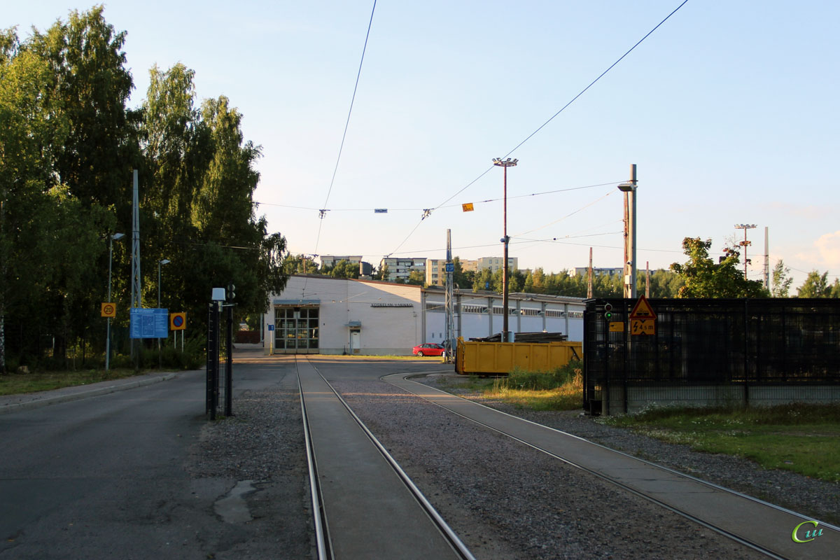 Хельсинки. Трамвайное депо (Koskela depot)