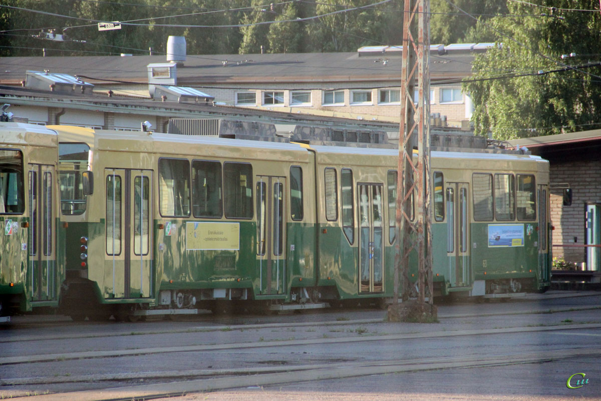 Хельсинки. Valmet MLNRV1 №121
