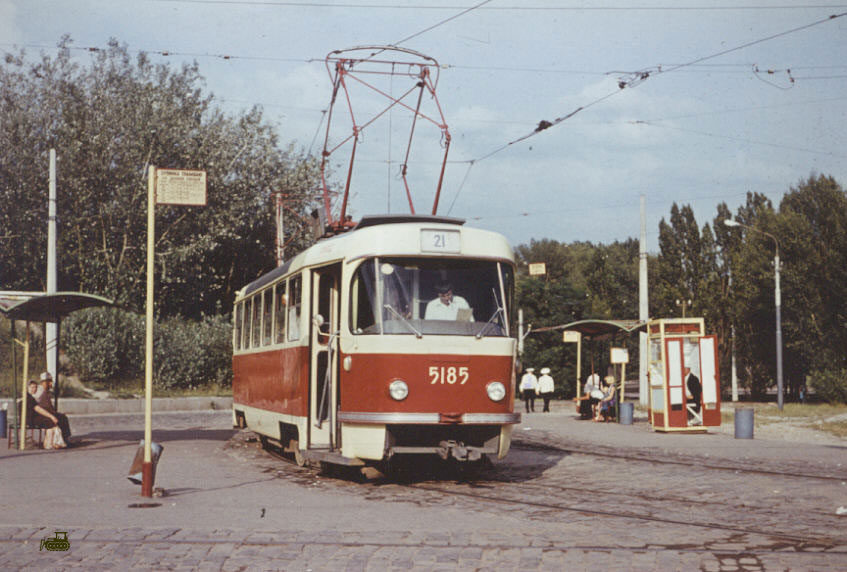 Киев. Tatra T3 (двухдверная) №5185