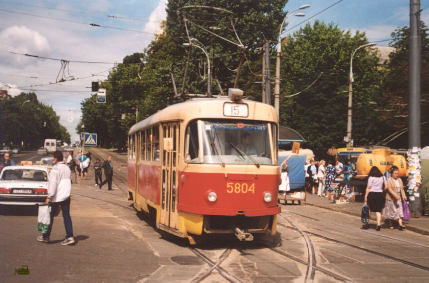 Киев. Tatra T3SU №5804